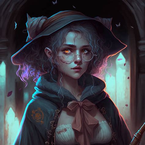 Young Female Wizard By Dustyshelftv On Deviantart