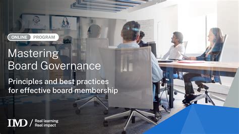 Mastering Board Governance Best Practices For Board Members