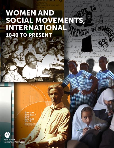 Women And Social Movements International 1840 To Present Primary Sources Access