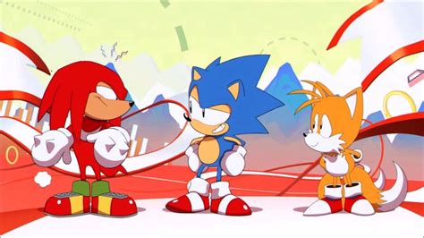 Sonic Mania Soundtrack Friends Opening Animation Theme Youtube