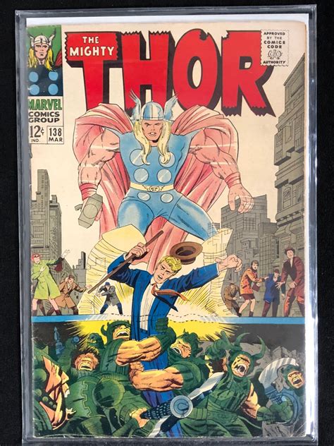 The Mighty Thor Comic Book 138 Marvel Comics 1967
