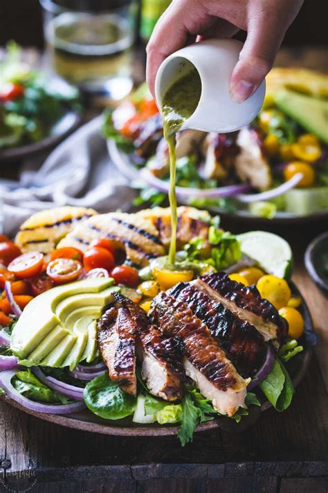 You can use something as simple as white bread or something else that's more appetizing (in taste and presentation) like a. Cilantro Lime Chicken Salad with Grilled Pineapple and Avocado