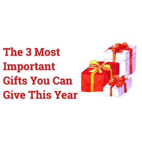 The 3 Most Important Ts You Can Give This Year