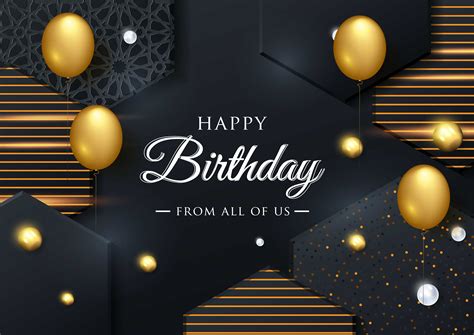 Happy Birthday Celebration Typography Design For Greeting Card 690859