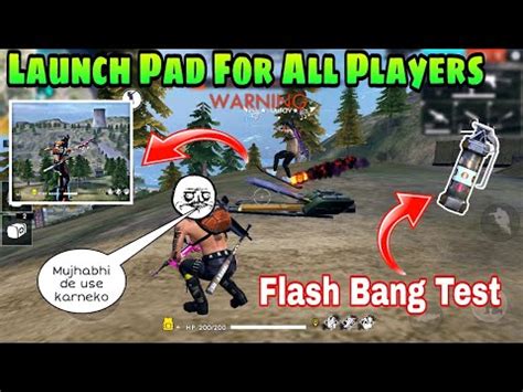 Free fire advance server (ob28): Free Fire Launch Pad For All Players | Flash Bang New ...