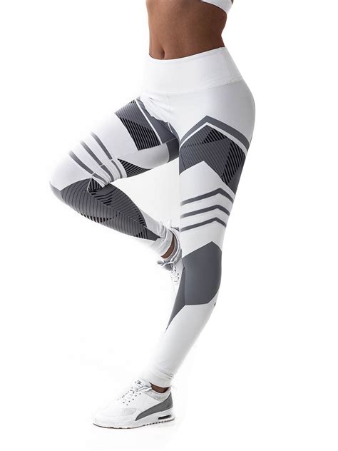 Plus, a higher waistband is shaping and pairs well with cropped tops & cute bras. Yoga Pants Women Stretch Sport High Waist Fitness Exercise ...