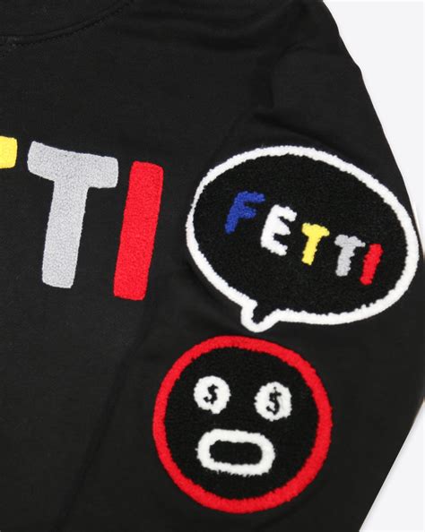 Fetti Hoodie Black - DEMEANOIR