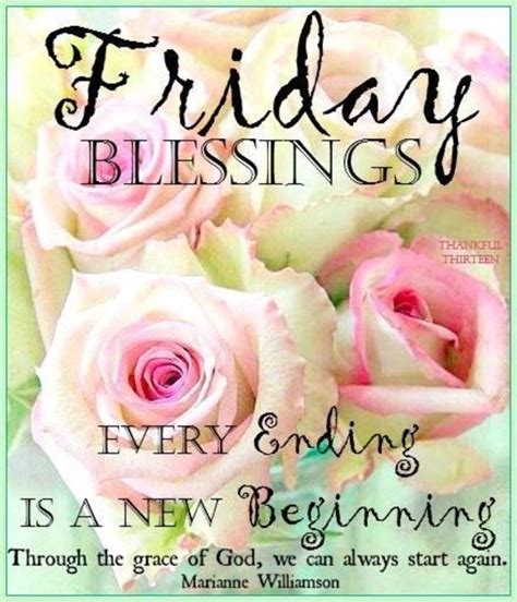 60 Friday Blessing Quotes And Sayings Good Morning Happy Friday