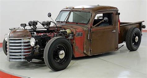 1948 Diamond T Rat Rod Comes With A Beer Keg For