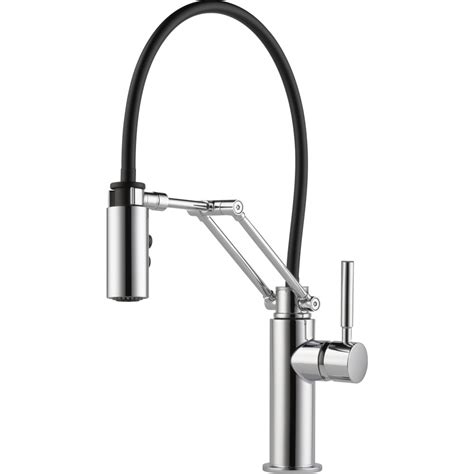 Inspired by the movement of the classic luxo lamp, invented in 1930 by an english automotive engineer who specialised in vehicle. Geyser Articulating Kitchen Faucet