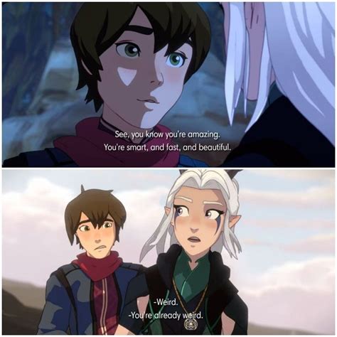 Bait From Dragon Prince Bait The Dragon Prince Dragon Princess Dragon Prince Memes The