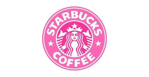 Logo Starbucks Coffee Pink Starbucks Starbuckscoffee Pink Starbucks