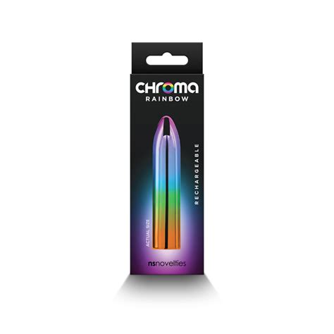 Chroma Rainbow Rechargeable Vibe Medium Adult Store