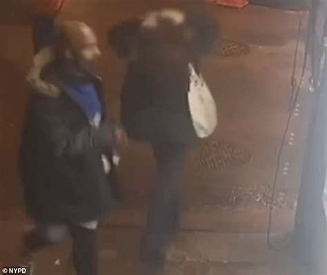 Shocking Moment Woman Is Slashed In The Neck By A Stranger Outside A Brooklyn Subway Station