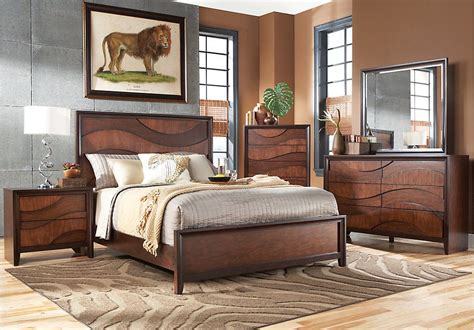 Or $45/mo suggested payments w/ 12 mos special financing learn how. Modern Wave Brown King Bedroom Collection (Rooms to Go) | Bedroom sets queen, Bedroom sets ...