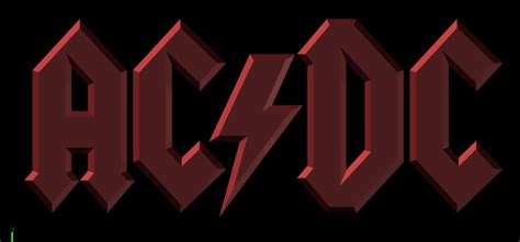 This was used on their first australian album, high voltage (1975). AC DC logo 27522 3D Model .dwg - CGTrader.com