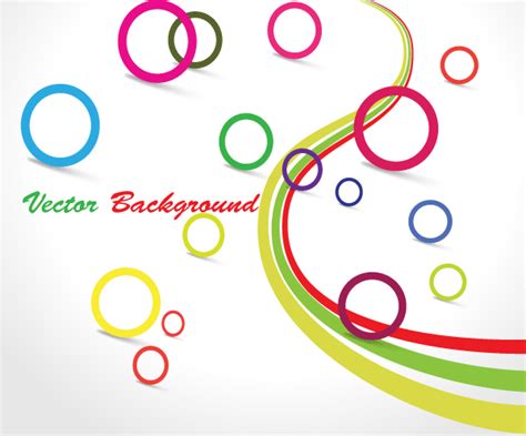 15 Colorful Design Vector Graphic Images Circle Design Vector
