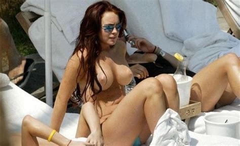 Lindsay Lohan Shows Her Tits Fake Celeb Jihad Celebrity Porn