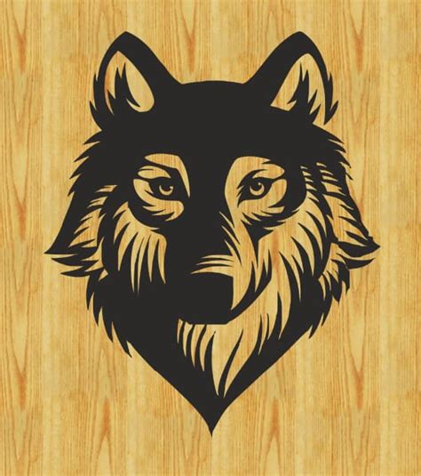 wolf vector art free download vector files DXF Download – Free Vector