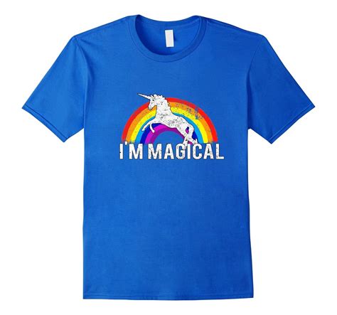 i m magical unicorn in rainbow t shirt funny and pretty tee cl colamaga