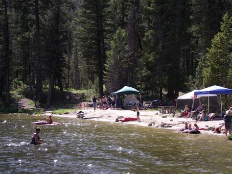 Boise National Forest Warm Lake Campground Cascade Idaho Camping