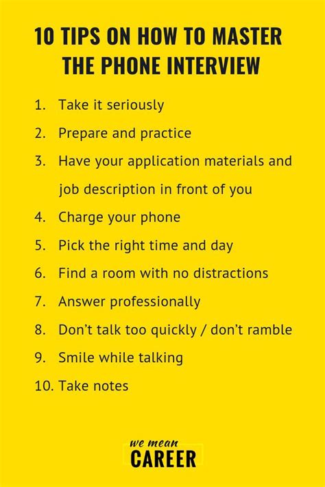 Preparing For A Phone Interview Here Are 10 Phone Interview Tips You