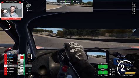 ASSETTO CORSA COMPETIZIONE CARRERA EN LAGUNA SECA GT3 YouTube