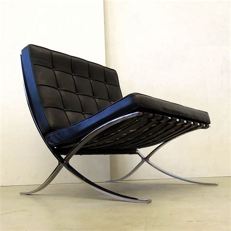 He also served as the director of bauhaus, and designed objects and furniture, including the iconic barcelona chair. 4 x Barcelona lounge chair by Ludwig Mies van der Rohe for ...