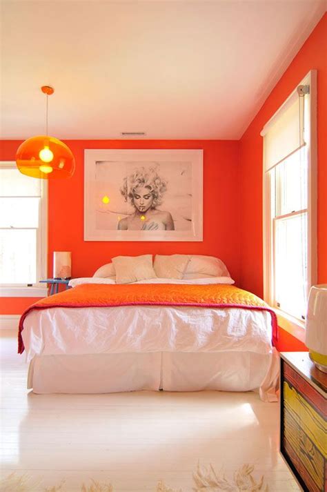 30 Inspiring Ripe Orange Room Designs Digsdigs