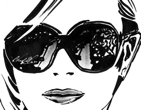 Drawings Of Women Wearing Sunglass4s Cool Sharpie Drawings Art