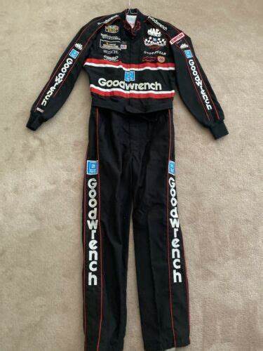Nascar racing dale earhardt 100% rayon shirt size l general details • condition : NASCAR Race Used Crew Suit Dale Earnhardt Sr RCR ...
