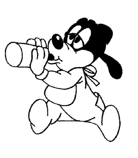Disney Baby Goofy Coloring Page Free Printable Coloring Pages For Kids