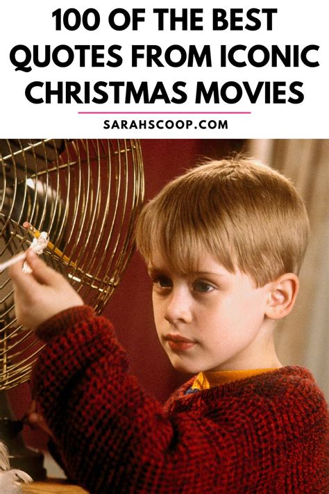 100 Of The Best Quotes From Iconic Christmas Movies Sarah Scoop