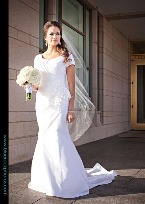 Real Bride Maribelle Modest Wedding Gowns Modest Dresses Bridal Couture