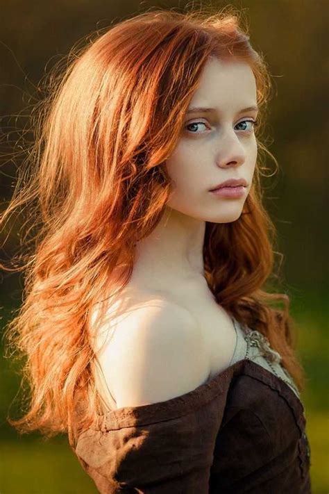 Красиві аватарки для дівчат з рудим волоссям 42 фото — Rus