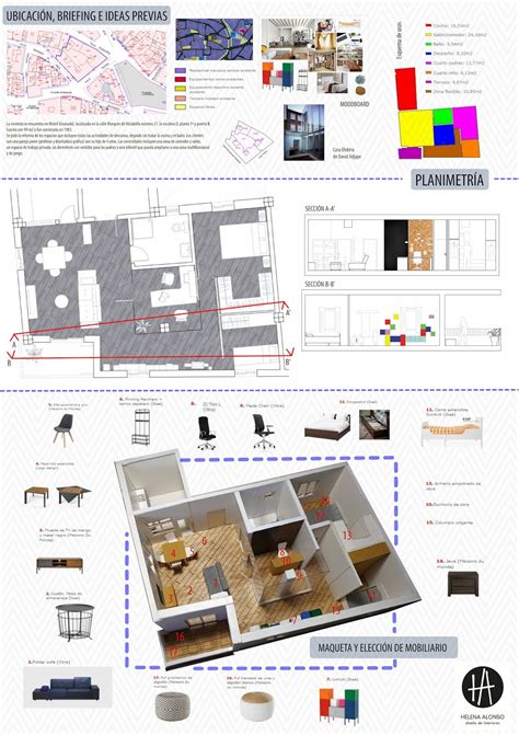 Diseño De Interiores Escuela De Arte De Motril Trabajos De Diseño Por