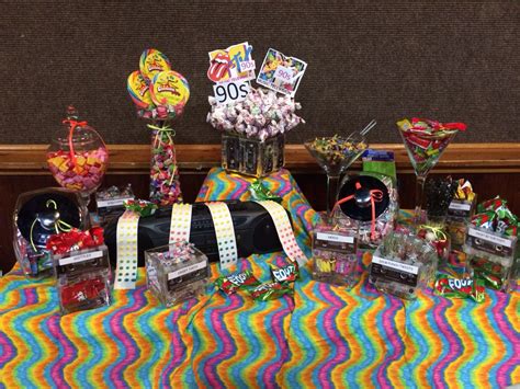 90s Themed Sweet Table 90s Theme Party 90s Party 40th Birthday