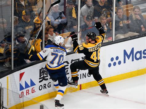 Boston Bruins Matt Grzelcyk Leaves Game 2 Of Stanley Cup Final After