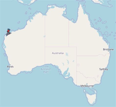 Exmouth Map Australia Latitude And Longitude Free Maps