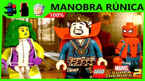 Lego marvel superheroes 2 tiddles tracker challenge htg. LEGO Marvel Super Heroes 2 #111 MANOBRA RÚNICA 100% ...