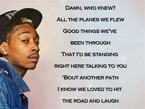 Wiz Khalifa Quotes From Songs