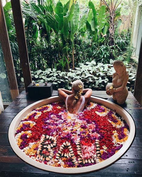 Until Youve Had A Flower Bath In Bali You Havent Lived Theyre