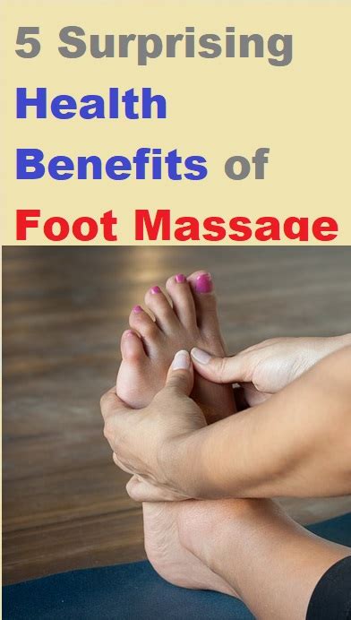 5 surprising health benefits of foot massage