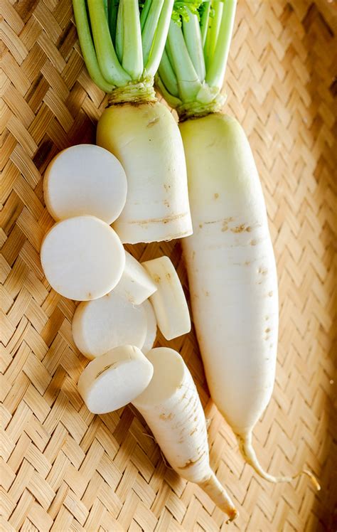 Daikon Chinese Icicle Radish About Nutrition Data Where Found And