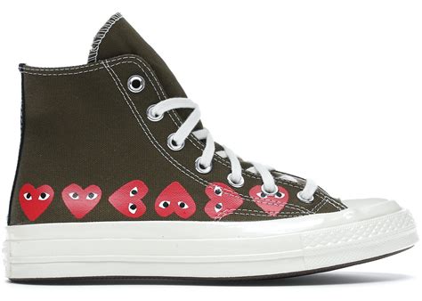 Converse Chuck Taylor All Star 70s Hi Comme Des Garcons Play Multi