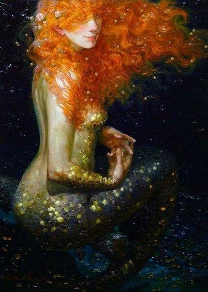 By Victor Nizovtsev Pinturas De Sirenas Sirenas Arte De Sirenas