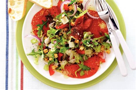 Italiaanse salade met carpaccio Recept Allerhande
