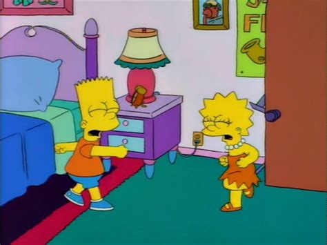 The Bart Vs Lisa Fight From ‘the Simpsons” But In A Wrestling Match