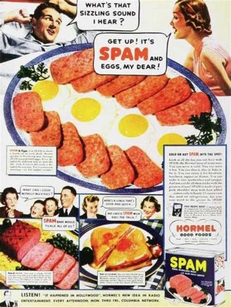 Spam The Pre Cooked Canned Meat Product From Hormel Was Introduced In