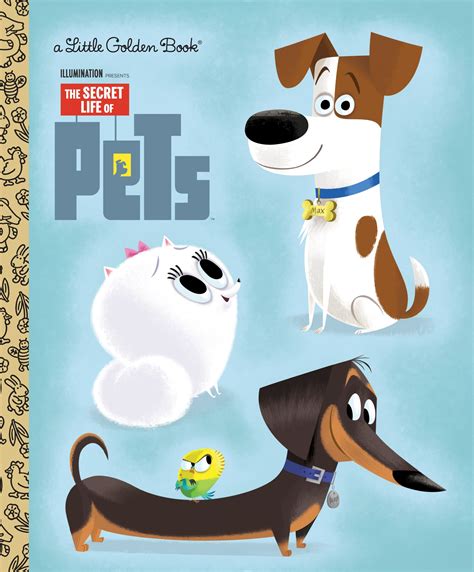 Lgb The Secret Life Of Pets Little Golden Book Secret Life Of Pets By